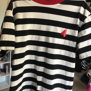 4HUNNID STRIPED SHIRT